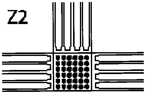 Method for constructing pointing-type blind passage and its surface graphic block, and blind passage components