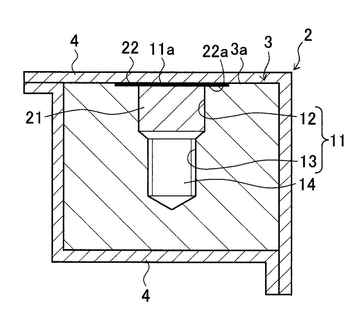 Method for manufacturing FRP member with insert and FRP member with insert