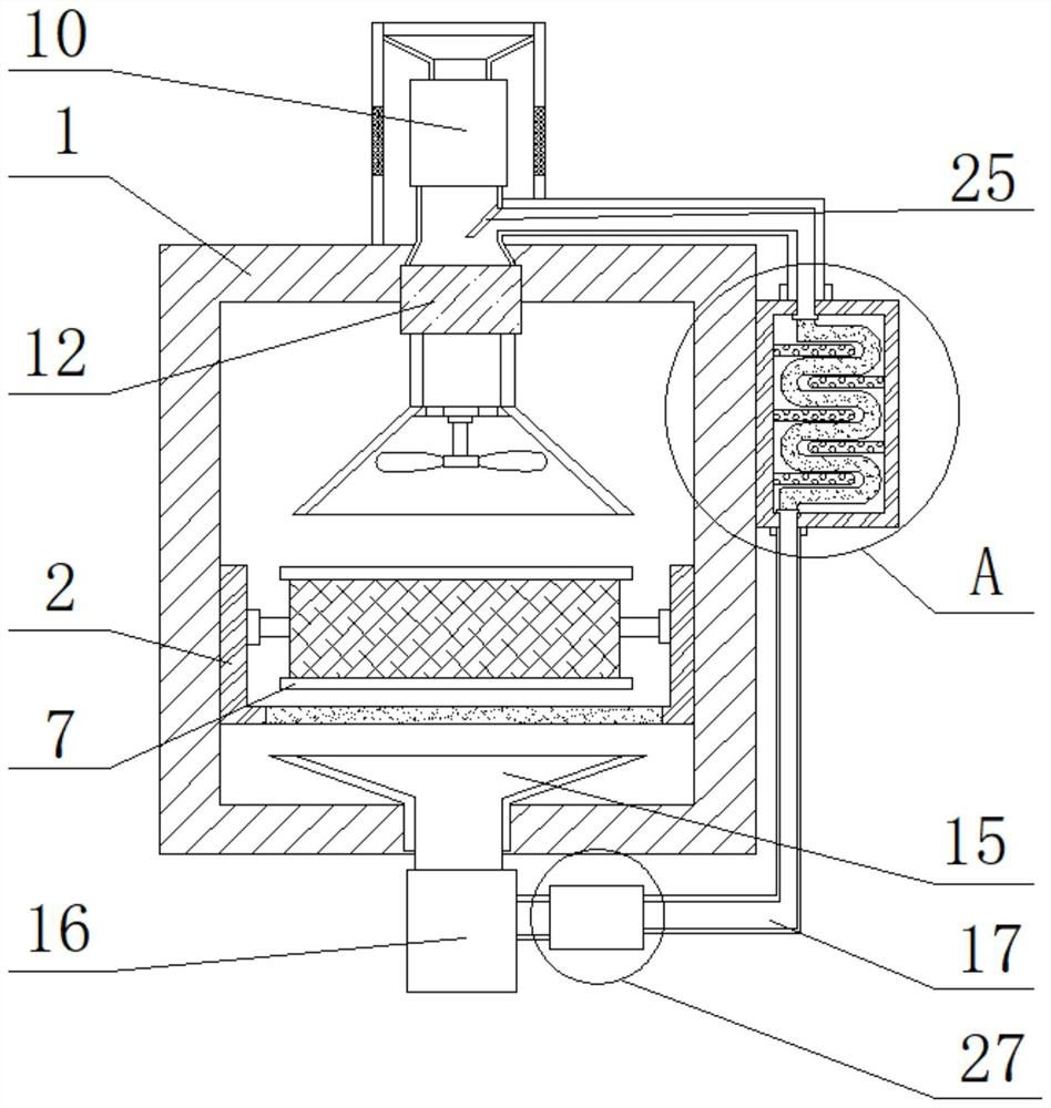 Digital color printer with drying function