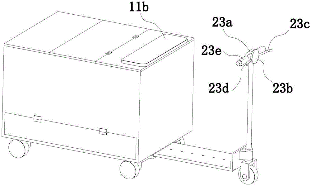 Drawing type electric outdoor exercise instrument case capable of being used instead of walking