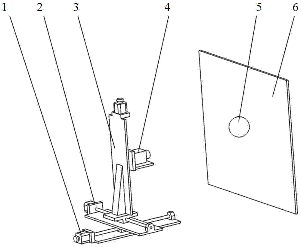 A device and method for three-dimensional coordinate calibration of tof depth cameras based on virtual multi-sphere center positioning