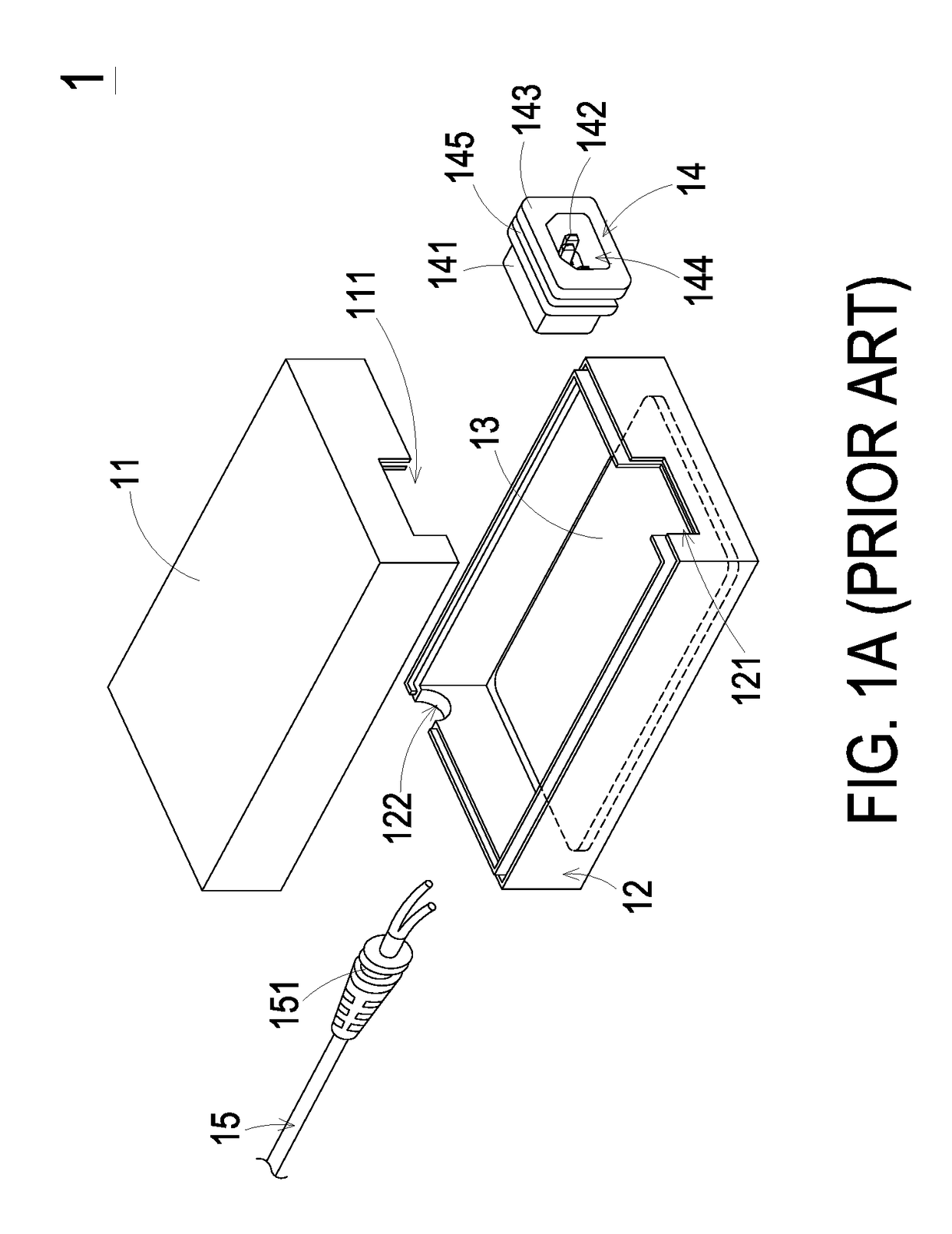 Electrical connector with an insulating body integral with a housing