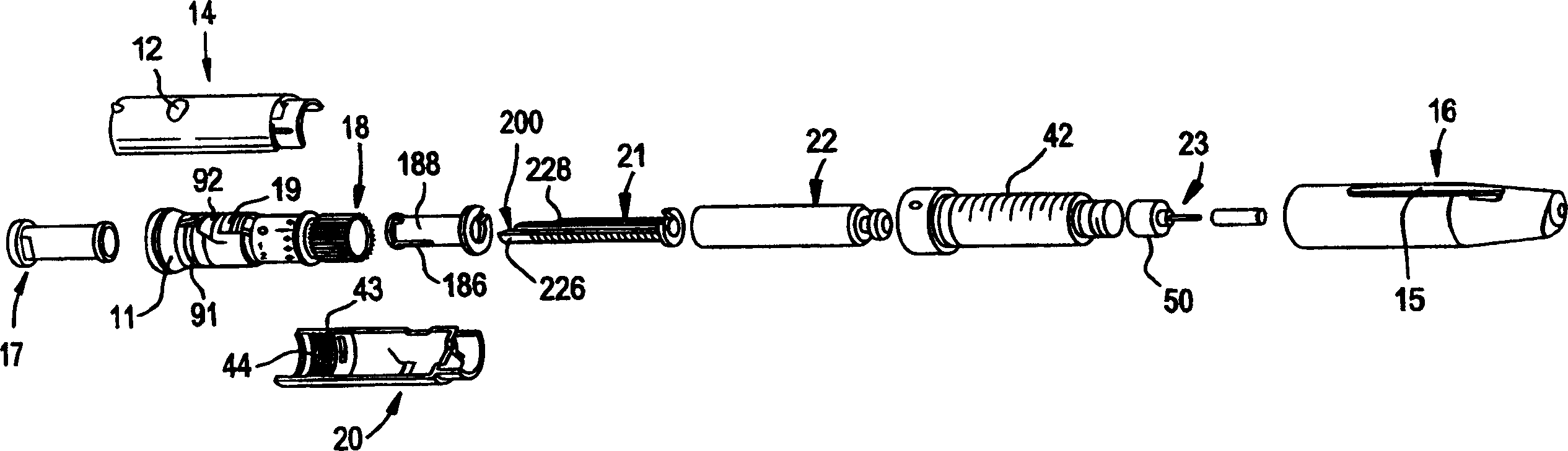 Pen device for administration of parathyroid hormone