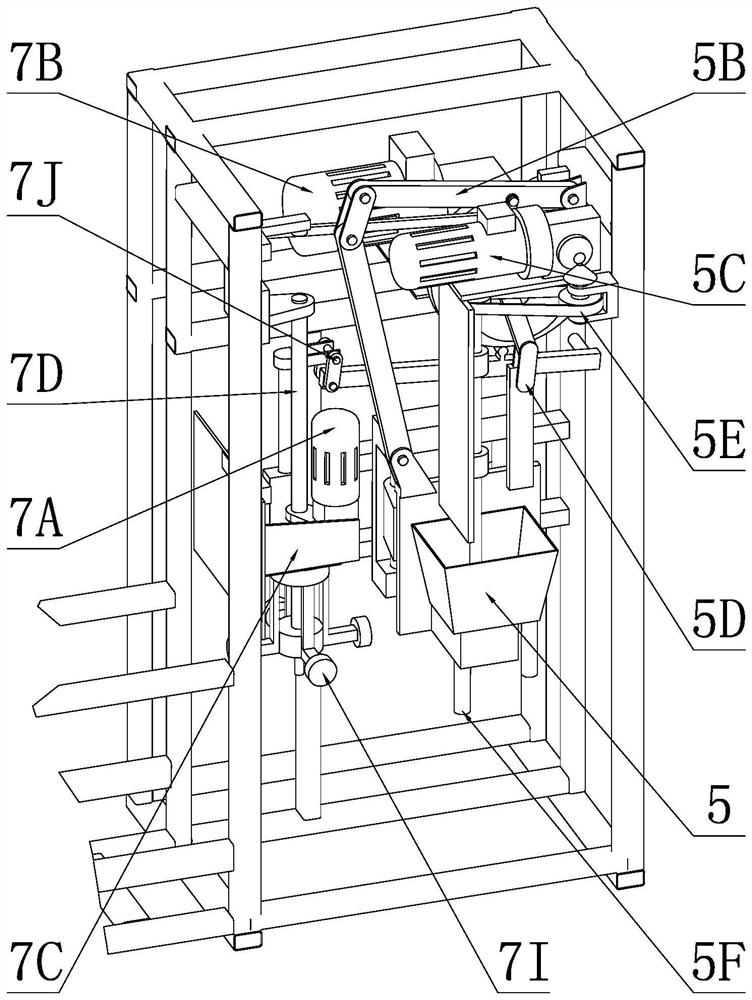 Method for producing oyster mushroom sticks by adopting granular strains and special equipment thereof