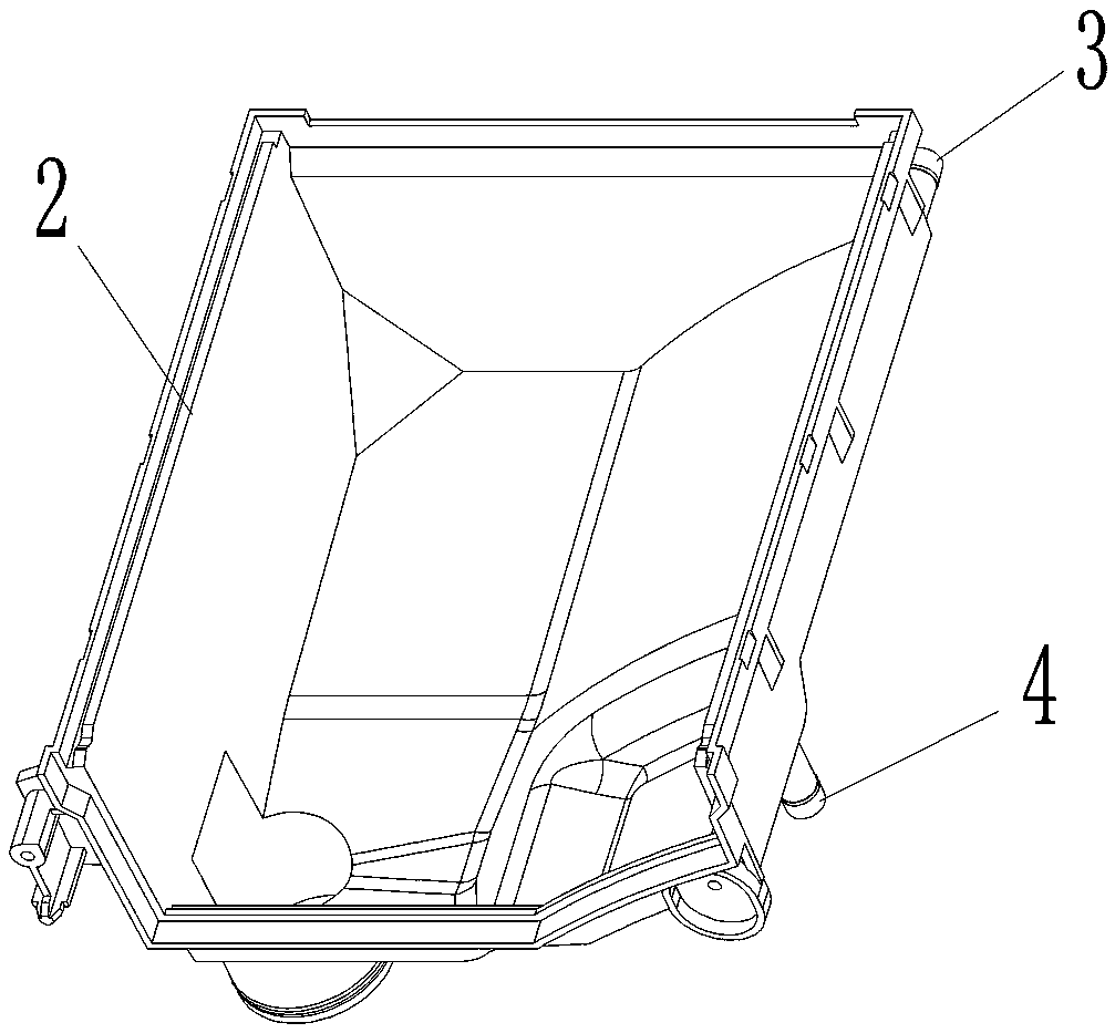 A water inlet box, a drum washing machine and a water inlet spraying control method thereof