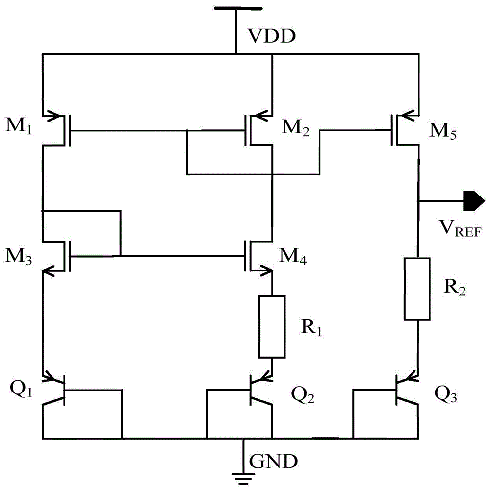 A Bandgap Reference Voltage Source with Exponential Compensation