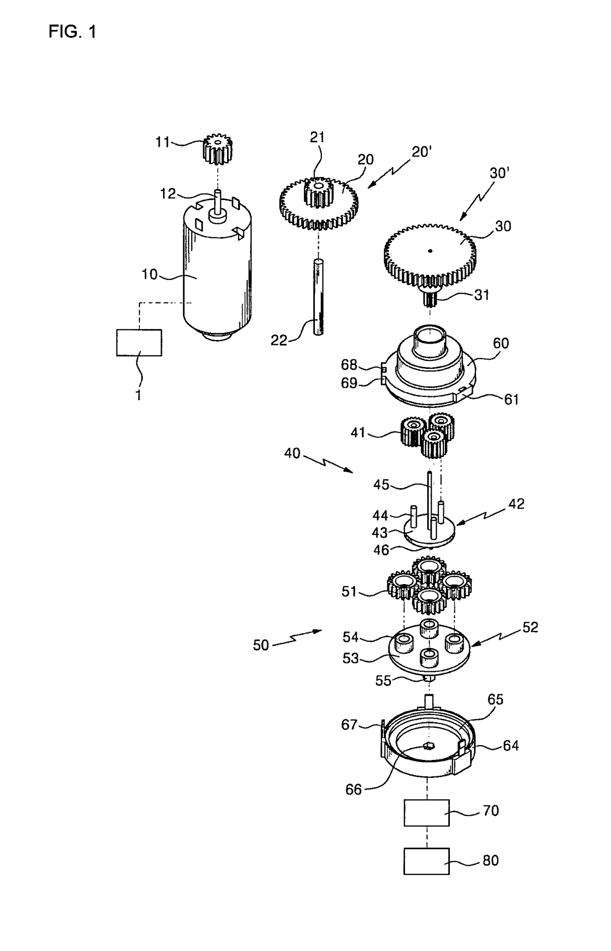 Actuator Assembly For Electronic Parking Brake