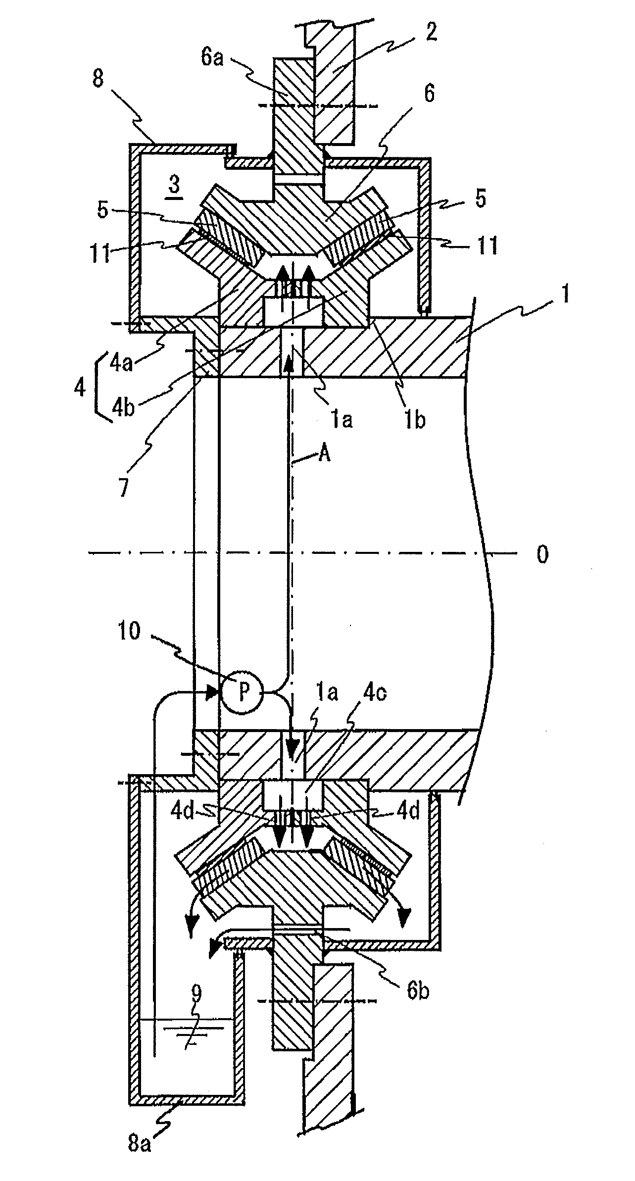 Composite sliding bearing and wind power generating device using the same bearing