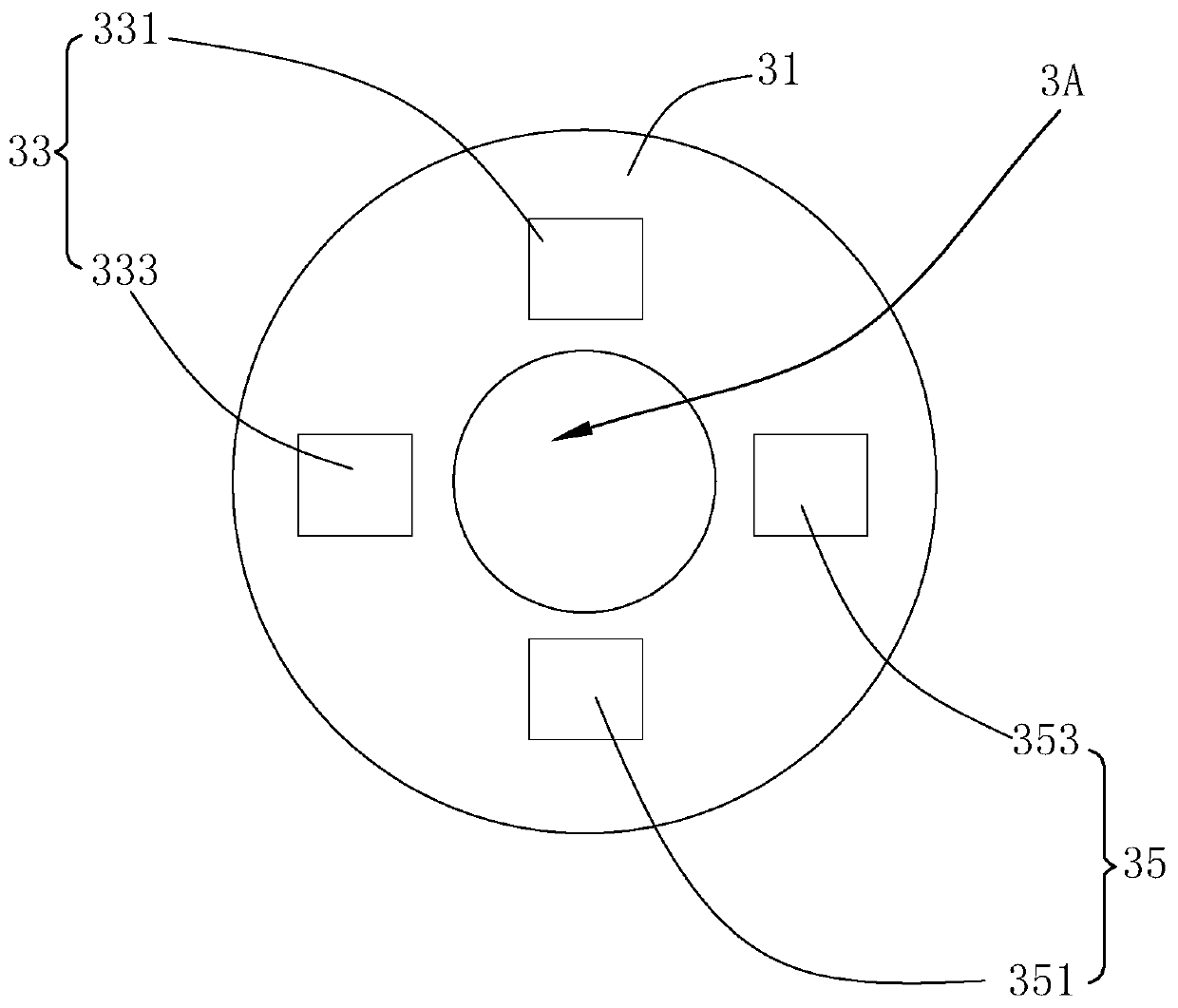 Phase contrast microscopic imaging system and imaging method thereof