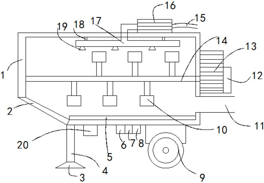 Concrete mixer with automatic water feeding function