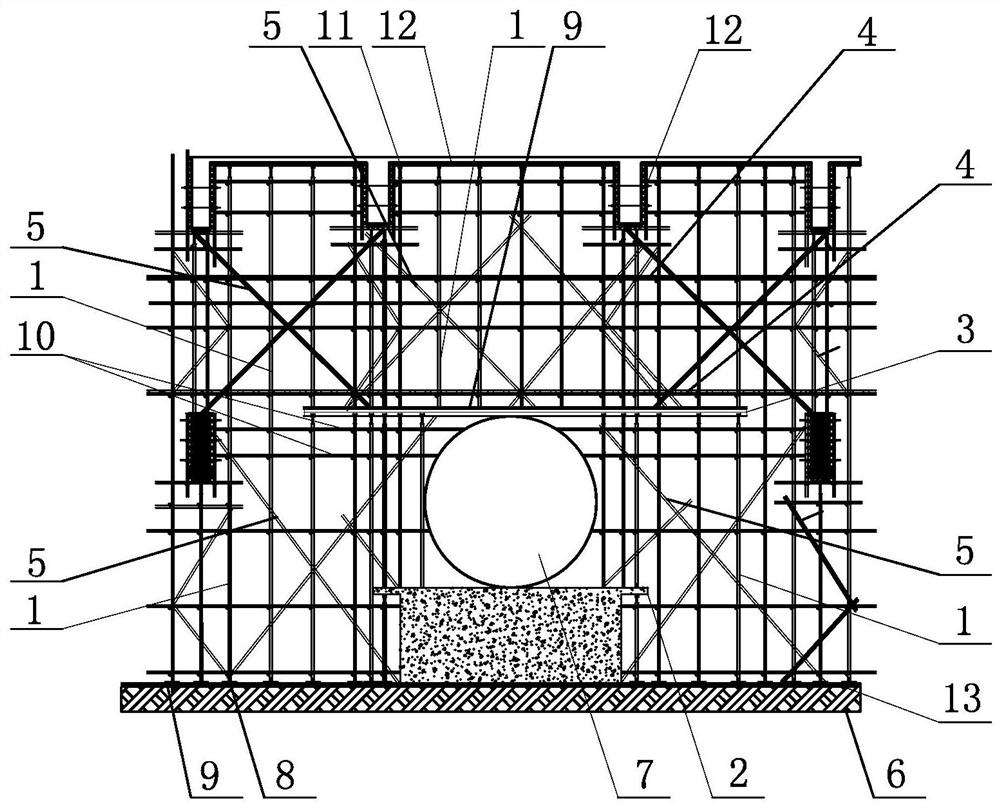 A large-scale equipment installation and main structure reverse calculation and construction method