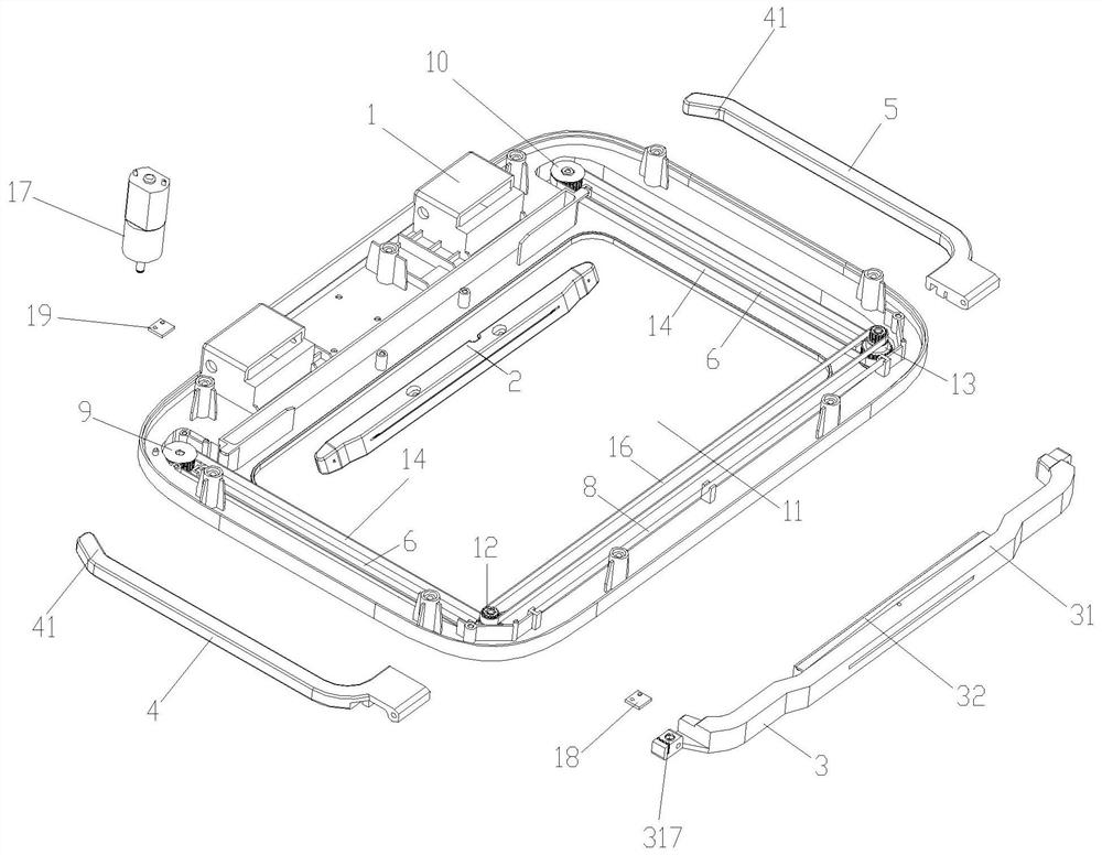 Intelligent garbage can automatic closing packaging device