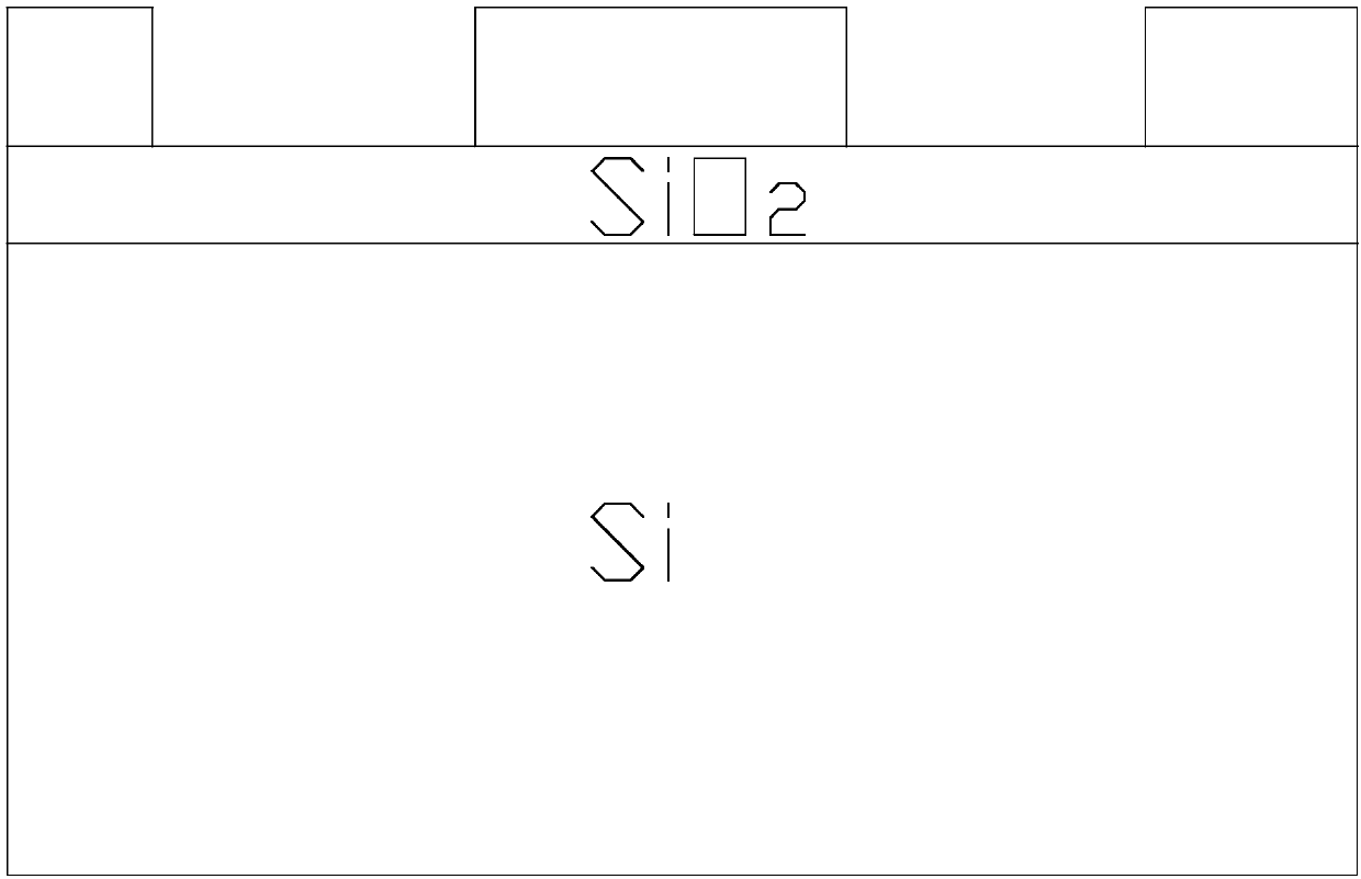 Method for dry-etching silicon groove