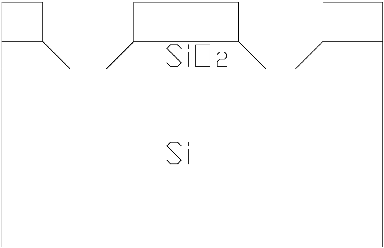 Method for dry-etching silicon groove