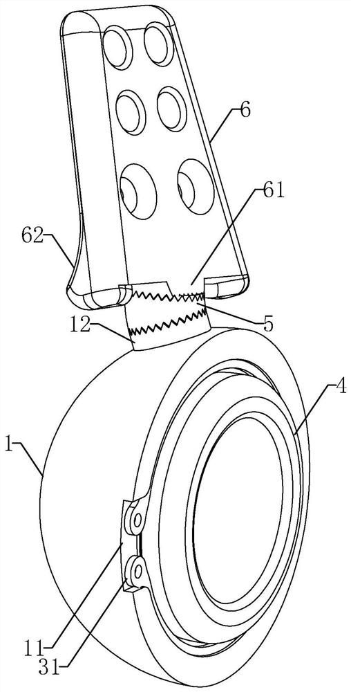 3D printed double-acting total acetabulum