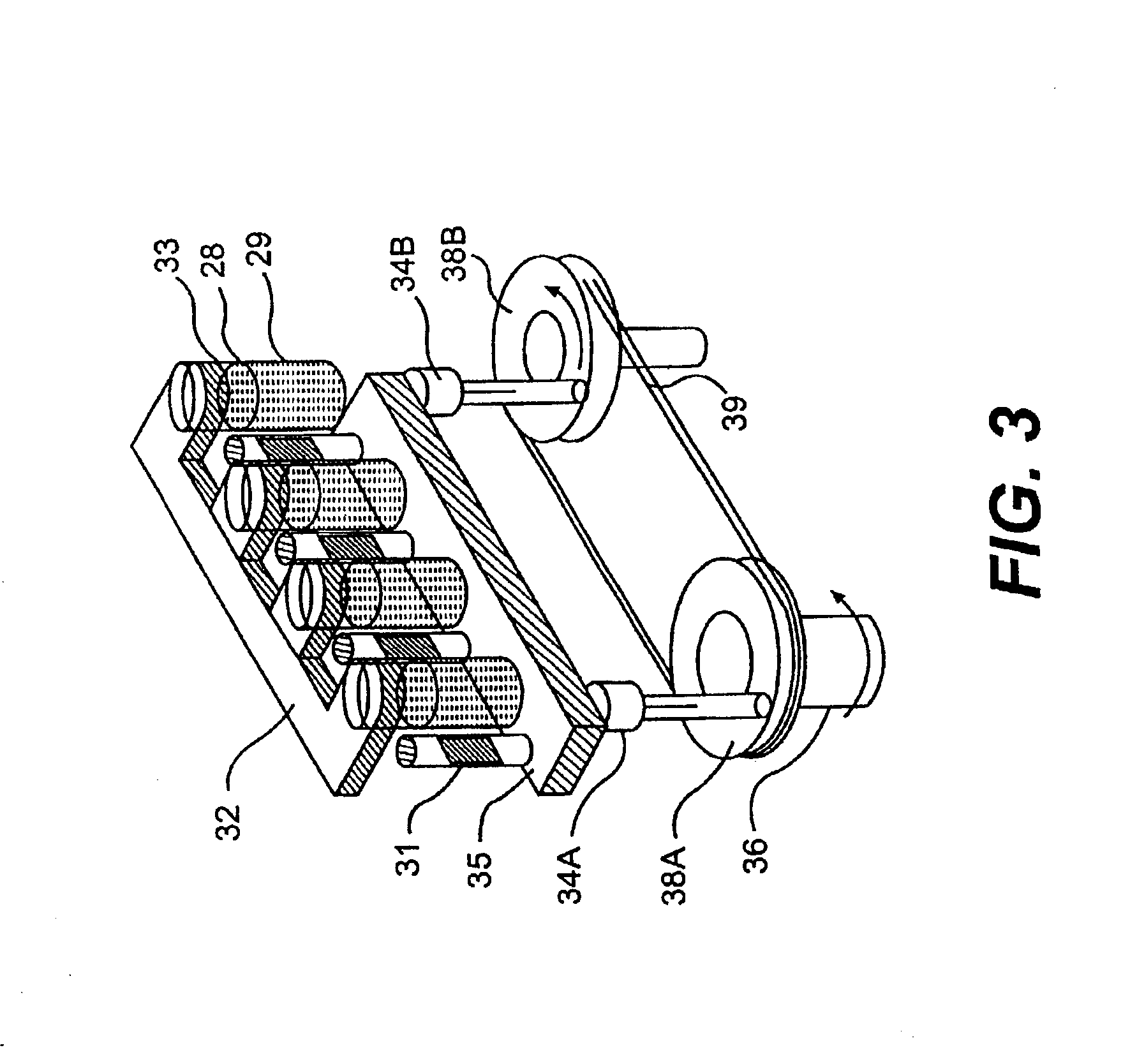 Apparatus and method for processing magnetic particles