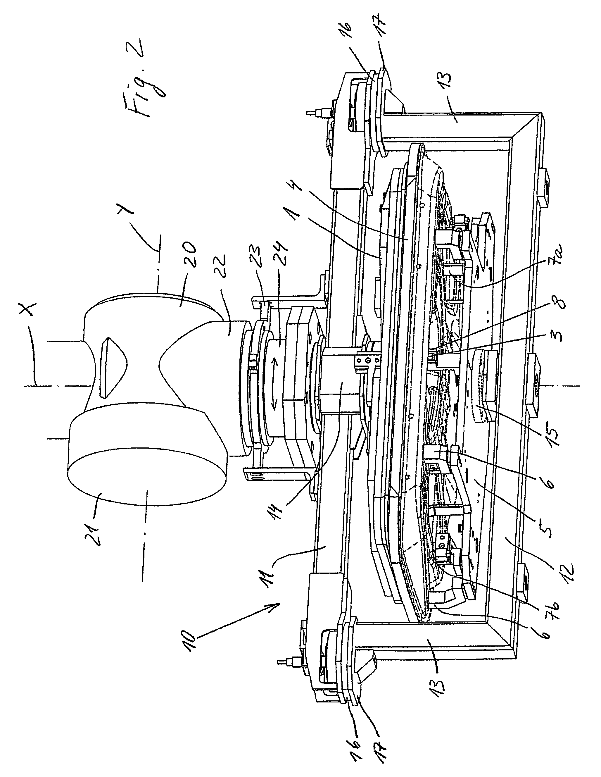 Clamping device for holding and clamping components