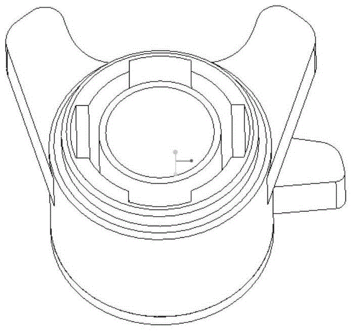 Burglary-resistant lock based on spiral type reverse clutch module and double-motor module