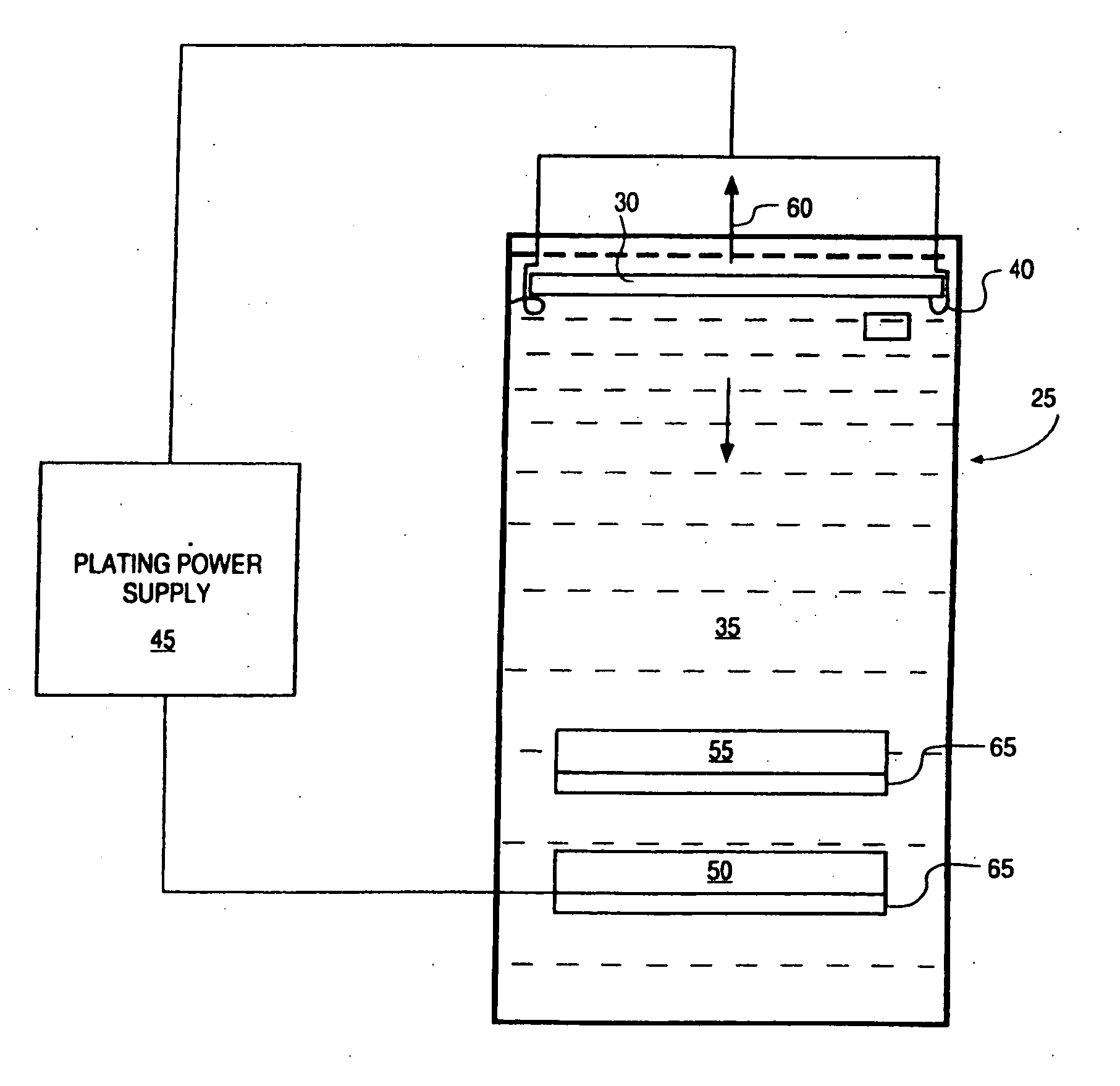 Apparatus and method for electrolytically depositing copper on a semiconductor workpiece