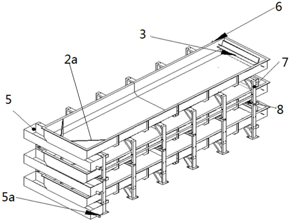 Stacked shelf type stereoscopic aquaculture device