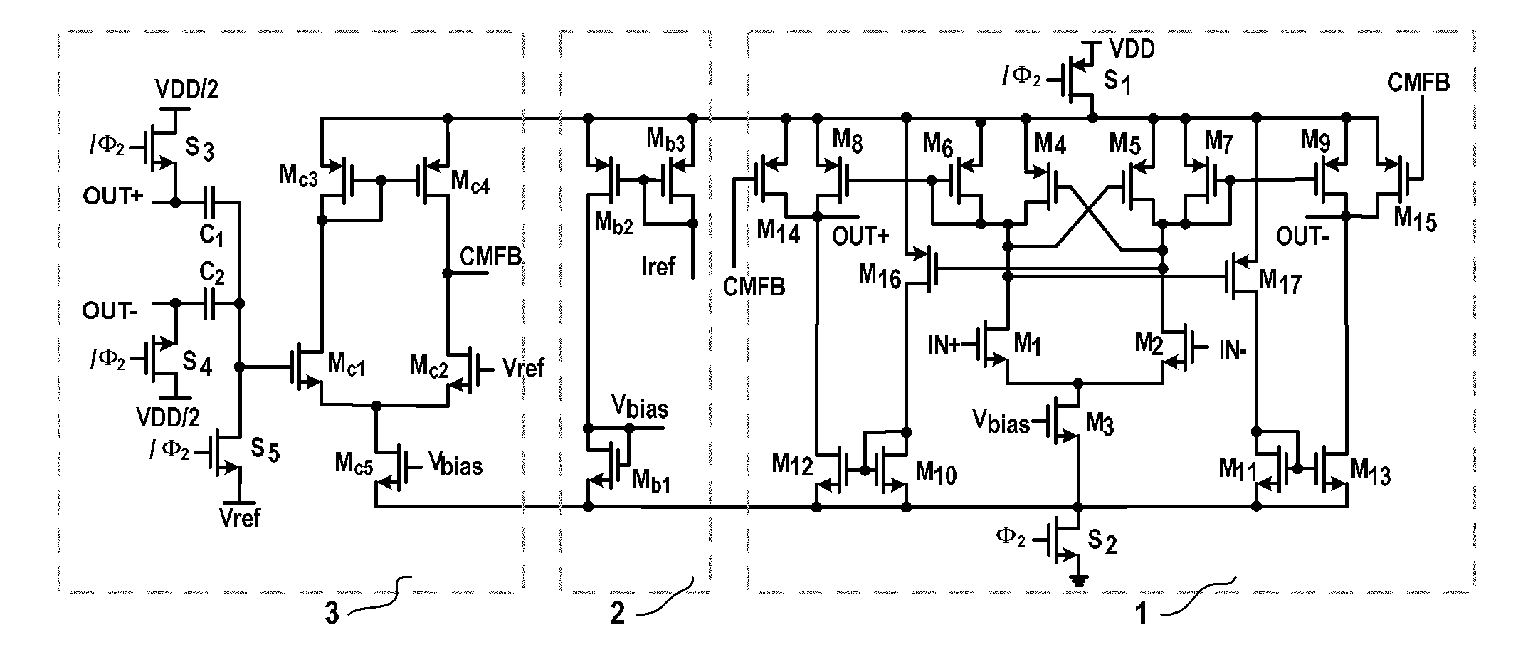 Switch-type operation amplifier with low power consumption