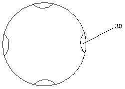 Low-temperature and vacuum walnut kernel frying device