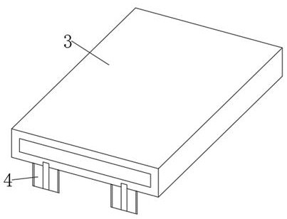 Mine conveying device with detachable anti-slip belt