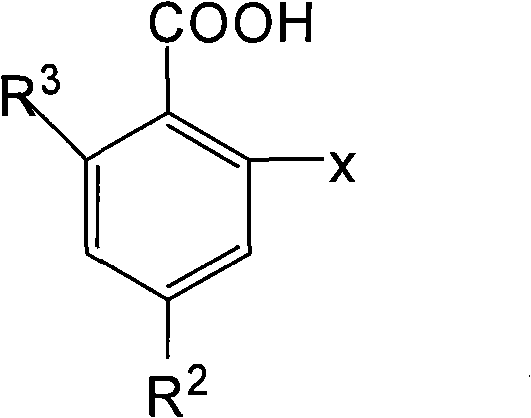O-anilino benzoic acid derivatives or pharmaceutically acceptable salts thereof as well as preparation method and application thereof