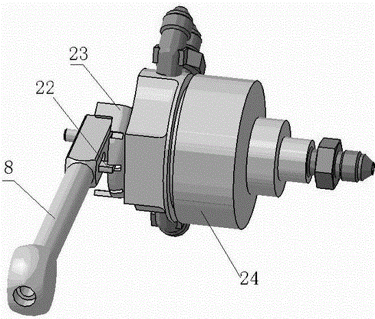 An integrated landing gear retraction priority control switch