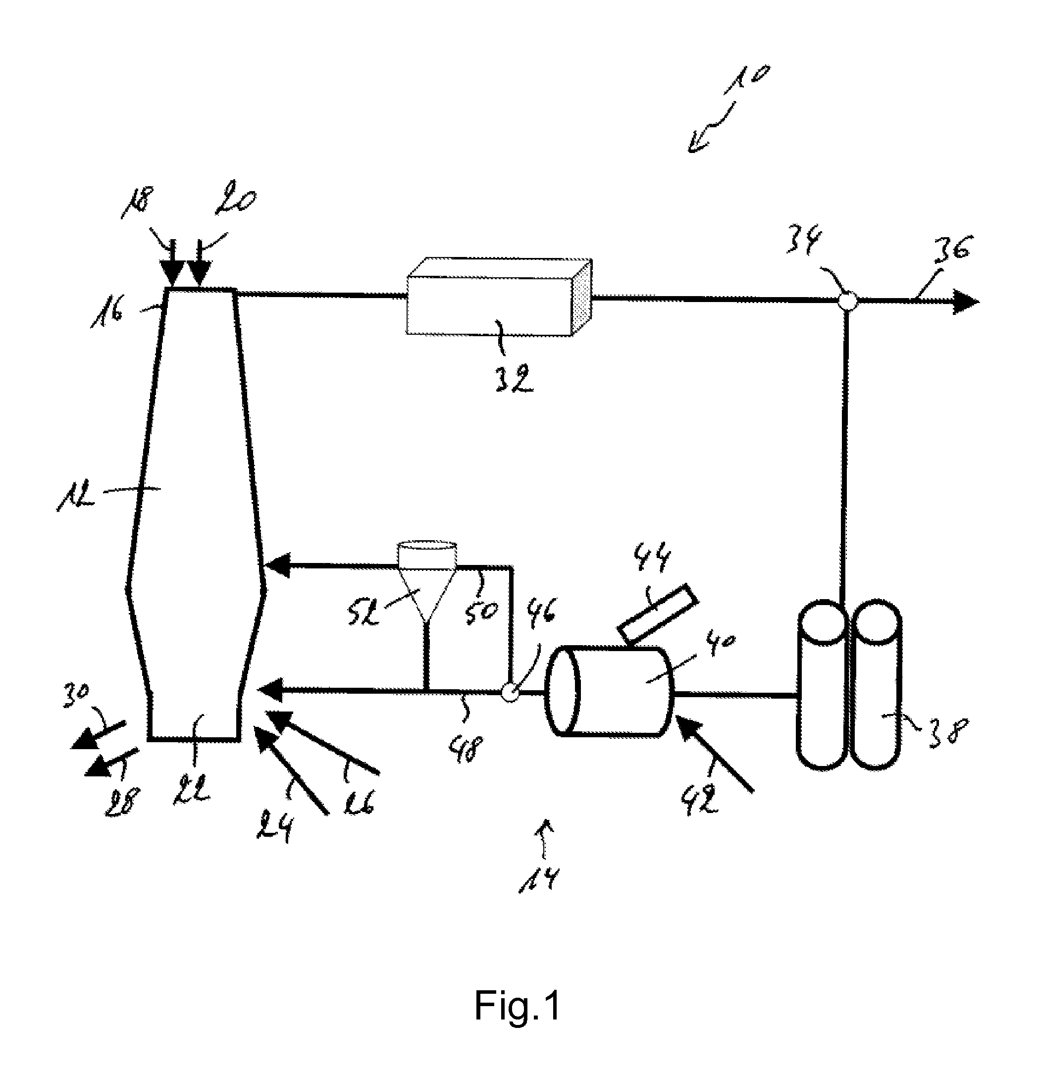 Method for operating a blast furnace and blast furnace installation