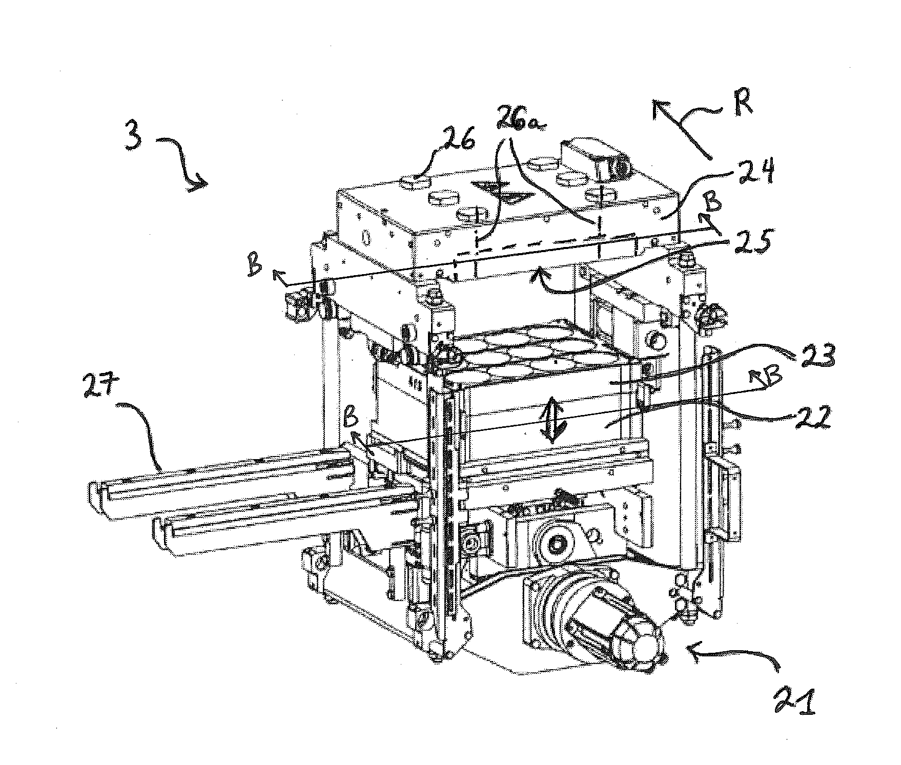 Deep-drawing packaging machine with sealing station and method