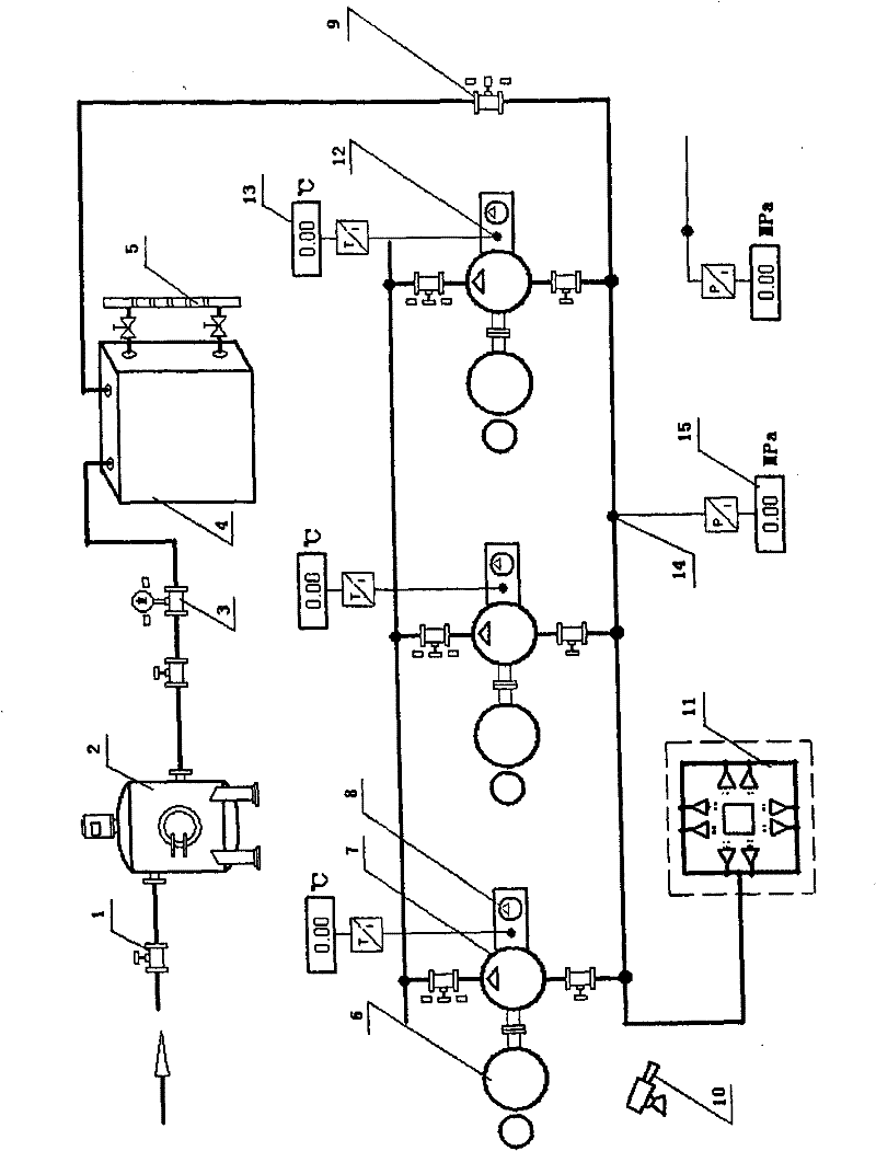 Automatic circulating water descaling system for hot-rolled rod and wire steel