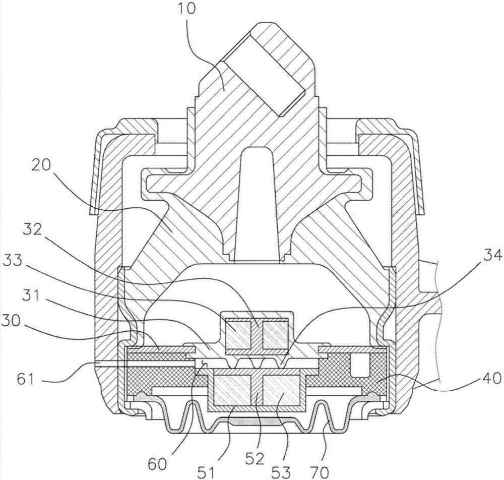 Electronic active suspension capable of bi-directional control