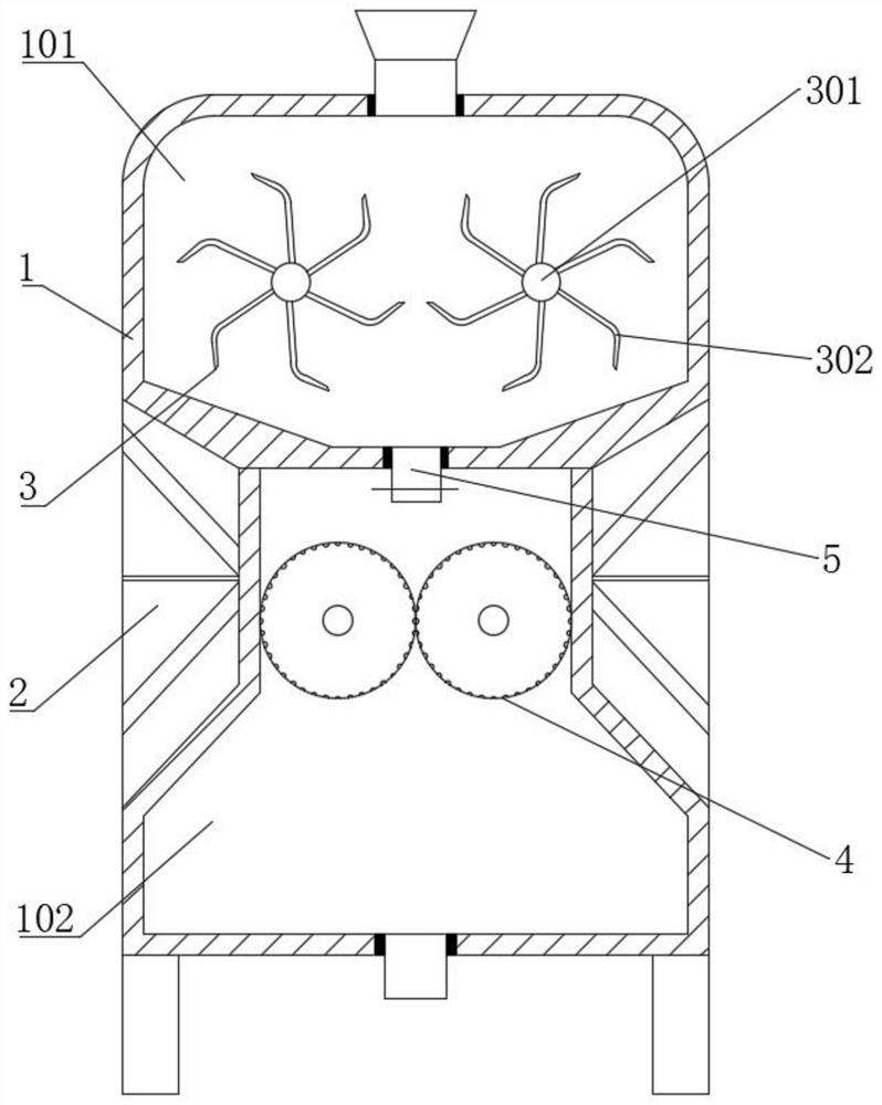 Preparation process of environment-friendly plastic particles filled and modified by using starch