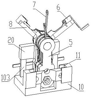 A device for making reed contacts