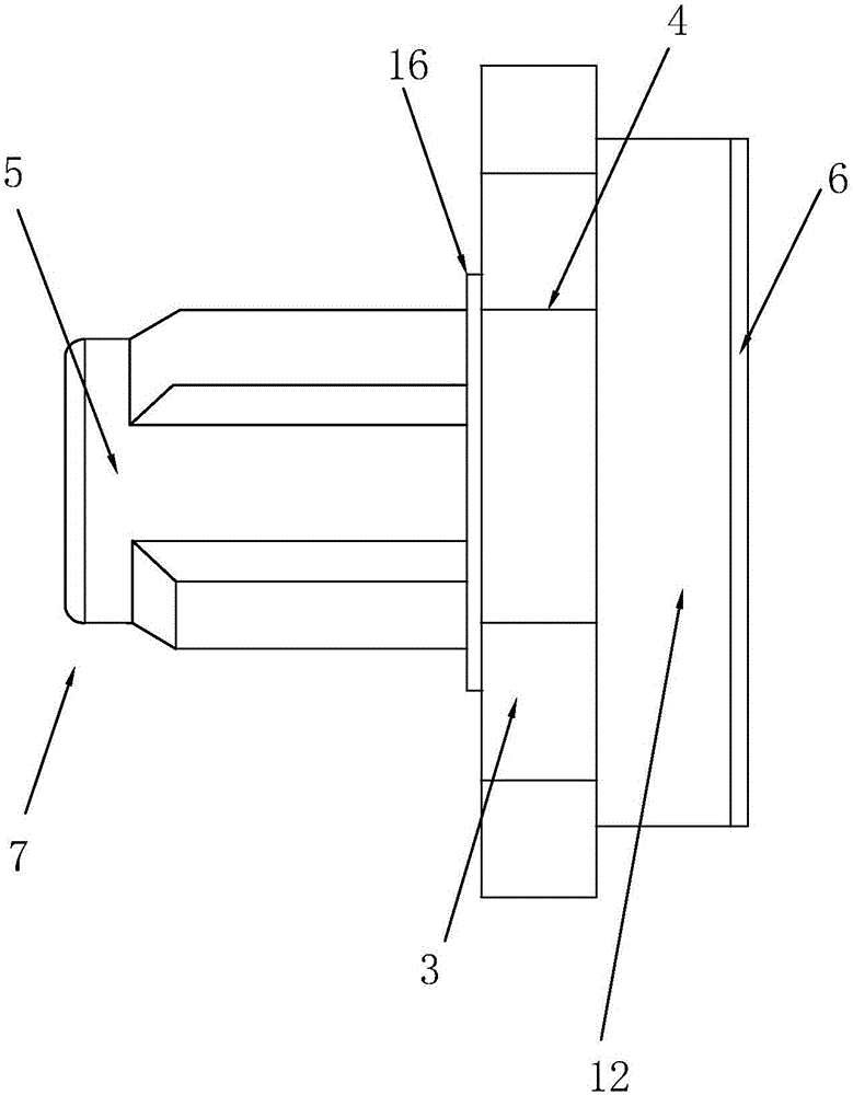 An inner core part of a lock and a handle door lock using the inner core part of the lock