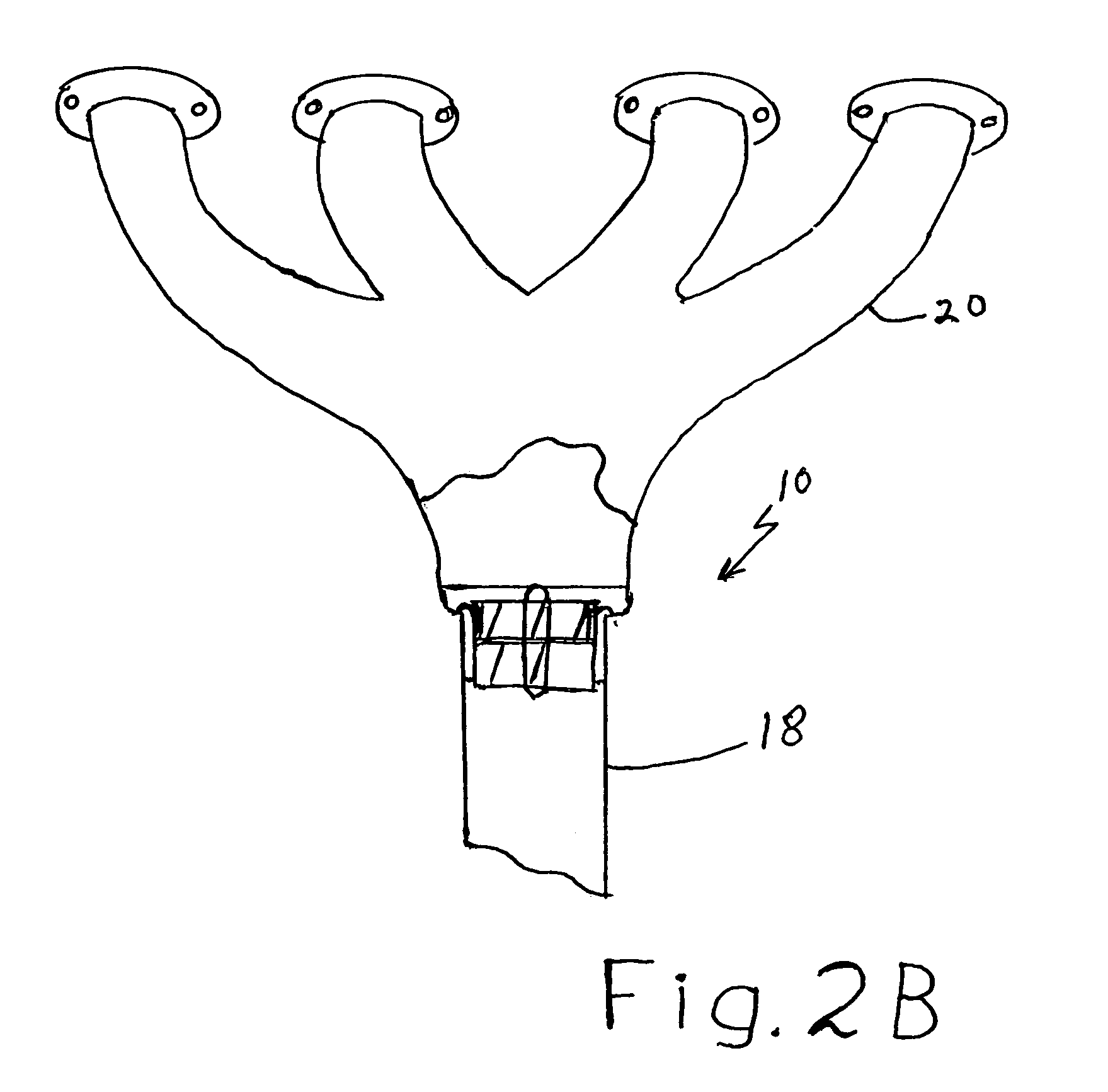 Fluid swirling device having rotatable vanes