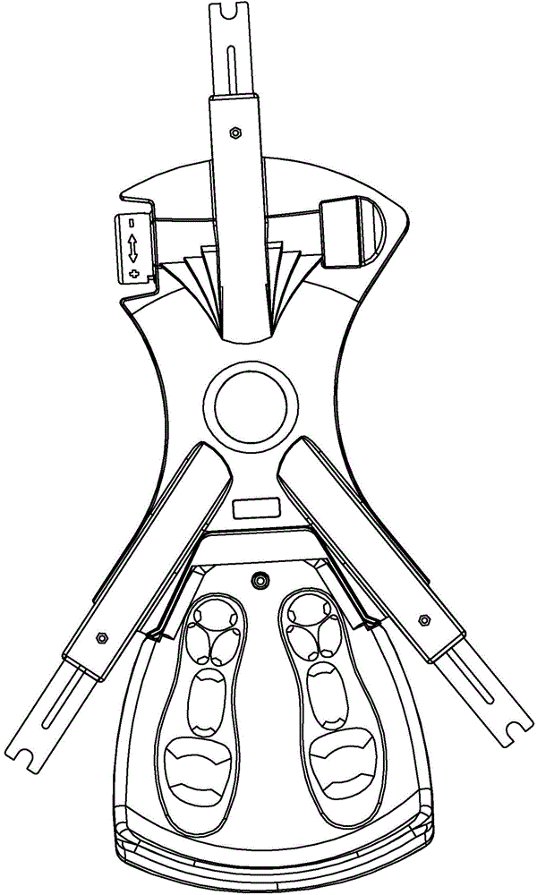 Novel human leg training device
