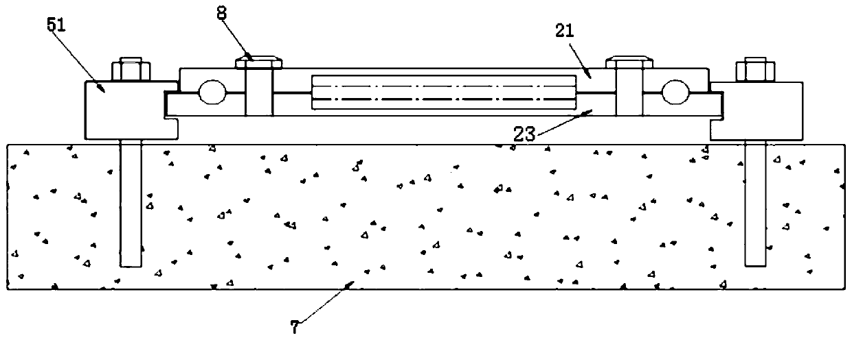 Active force application system for fiber fabric