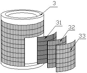 Small vehicle-mounted air purifier