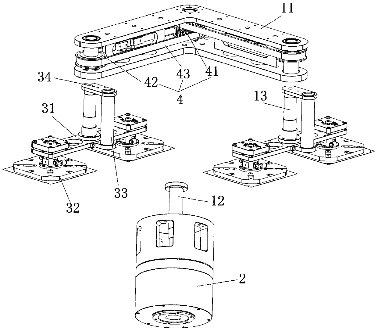 A manipulator and laser processing equipment