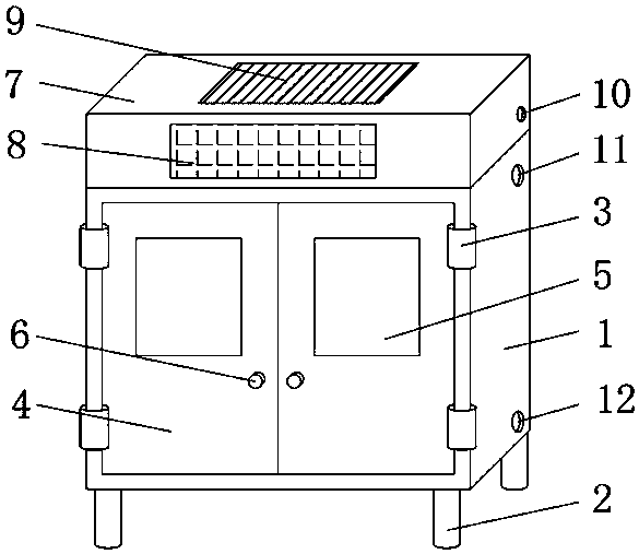 Cloth cleaning device for textile factory