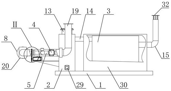 Water body purifying and filtering device for aquaculture