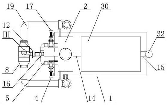 Water body purifying and filtering device for aquaculture