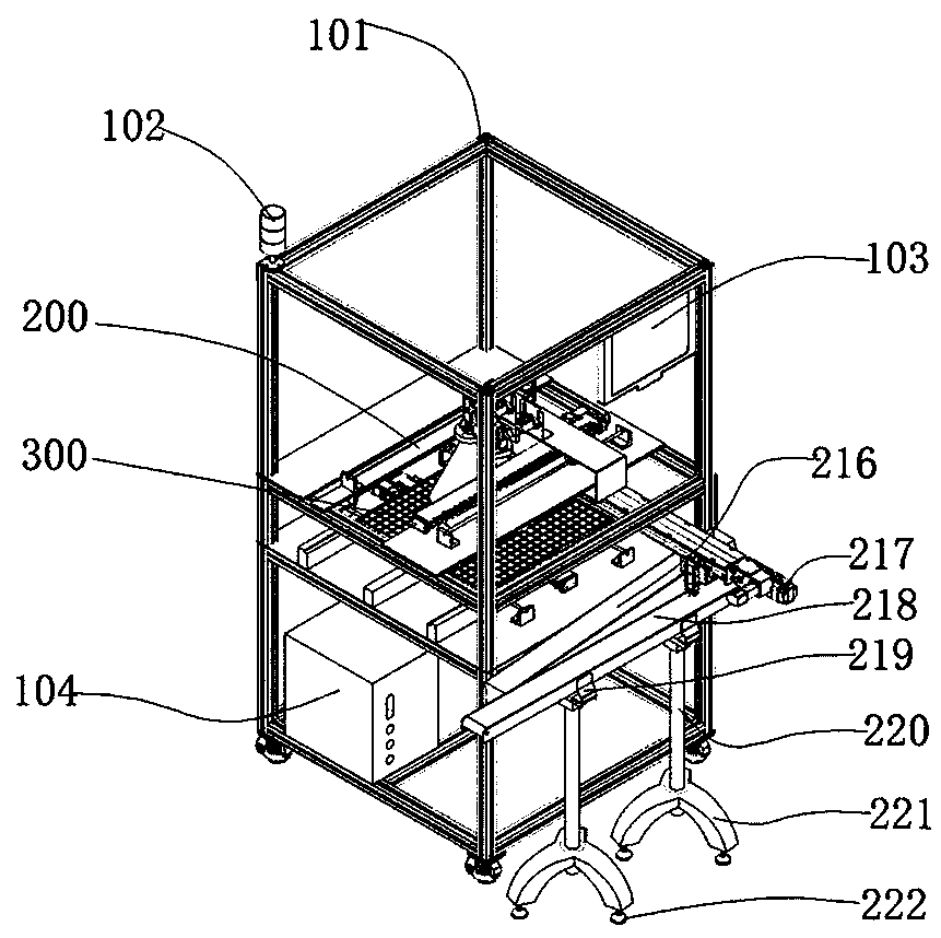 Camera detection device and detection method thereof