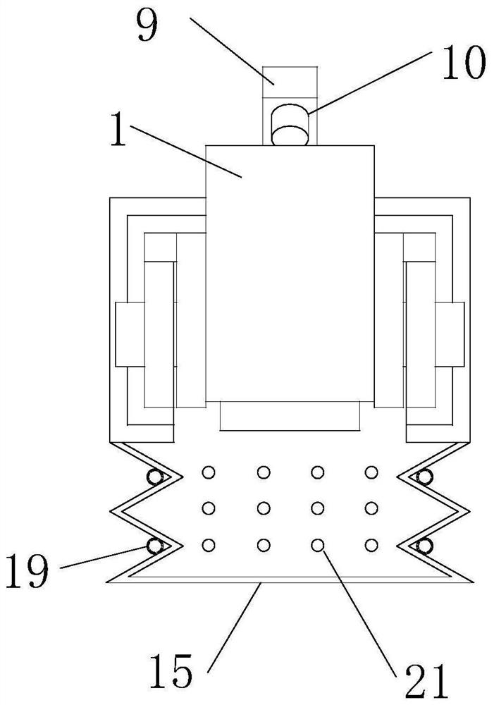 Portable folding infrared detector