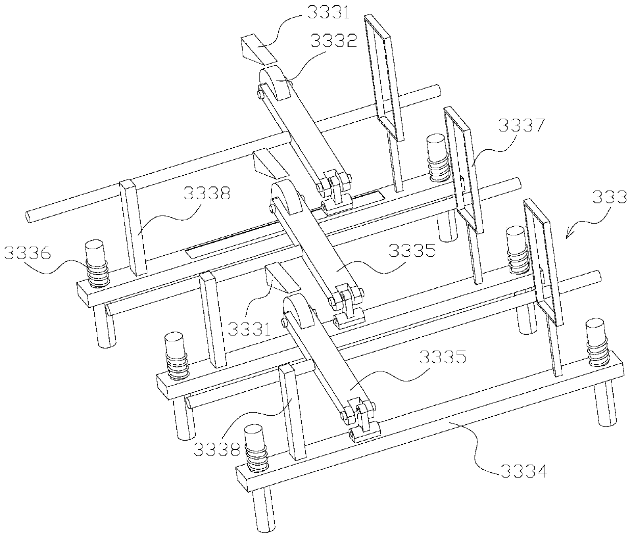 Bearing outer ring clamping device