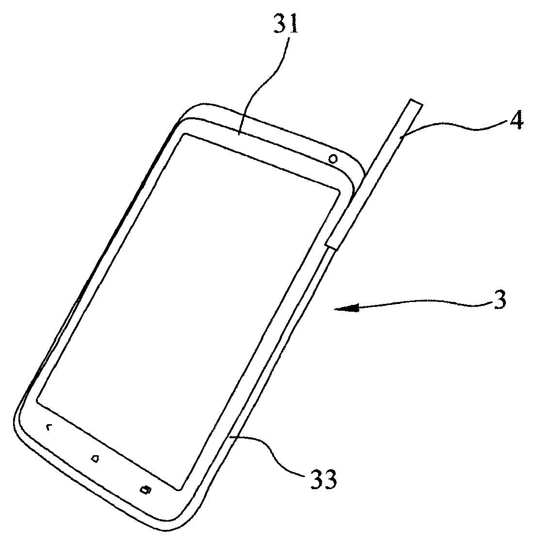 Method for enhancing mobile phone signals and structure thereof