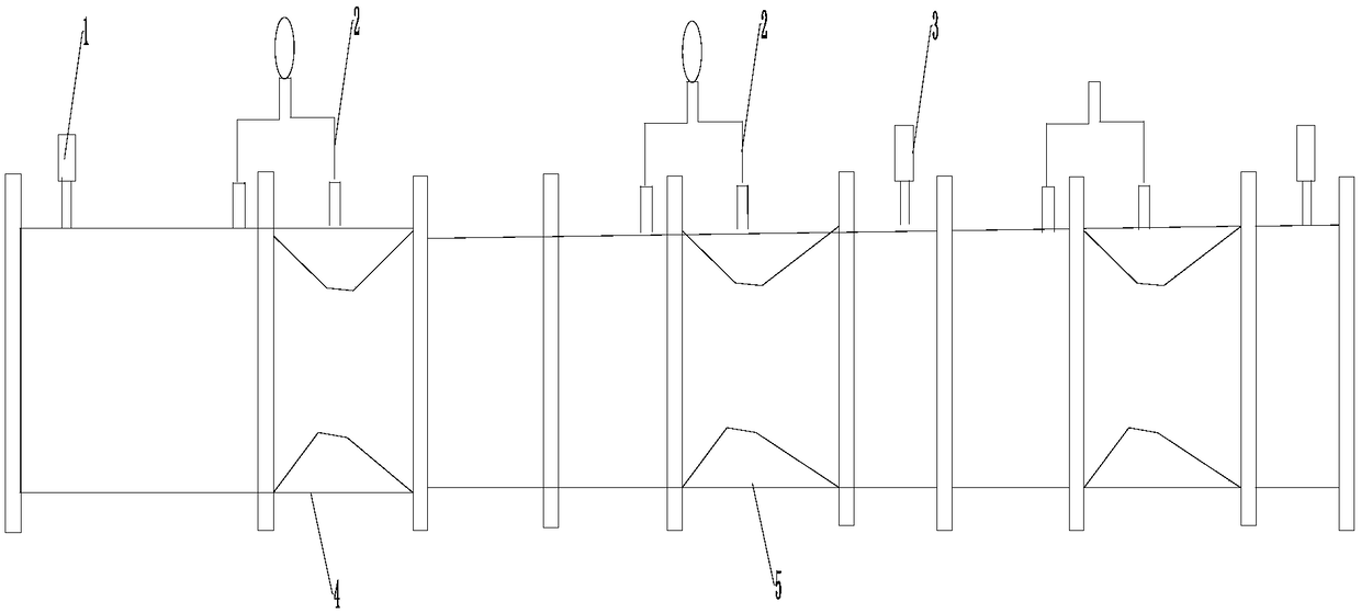 Combined natural gas metering device