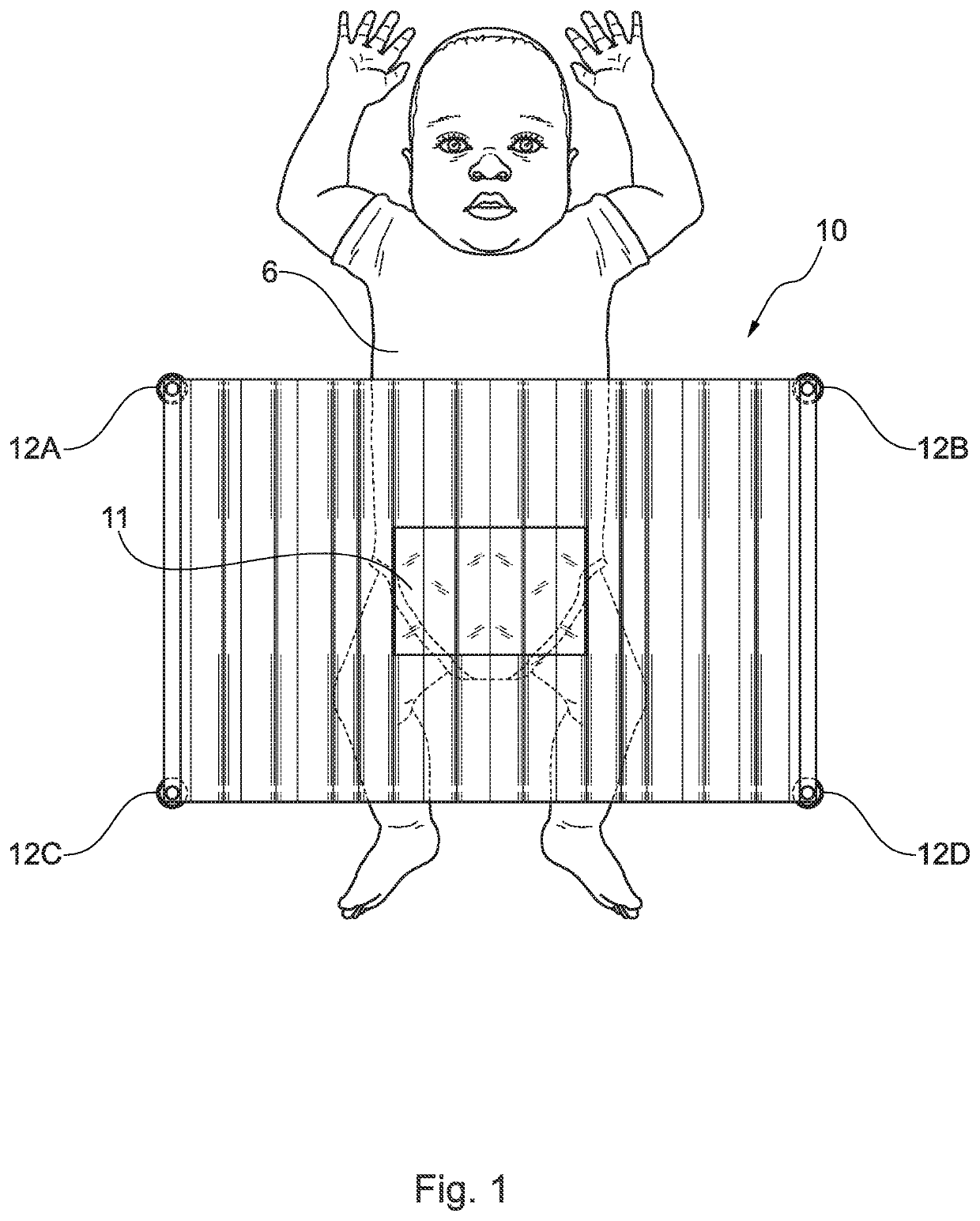 Infant changing cover
